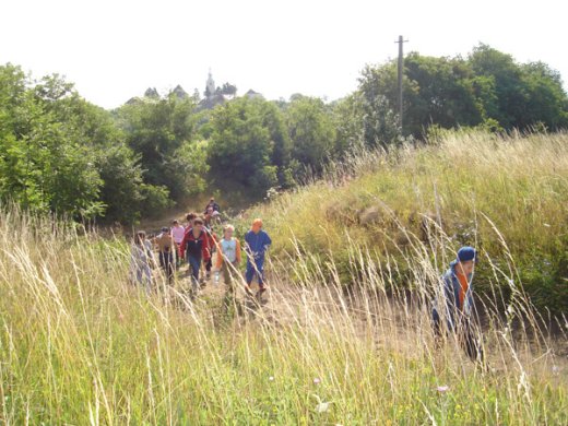Pénteken reggel a rét felé szaporáztuk a lépést. Még nem tudtuk, mi vár ránk.