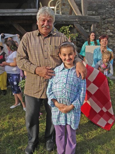 Gyuri bácsi és „alter egoja”.